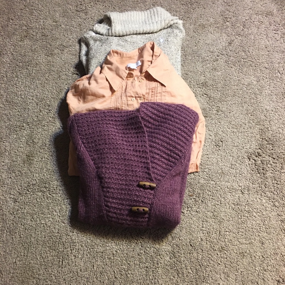 3 sweaters